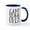 White/Navy Inside, variant on CafePress - Game Over Mugs - 11 oz Ceramic Mug - Novelty Coffee Tea Cup