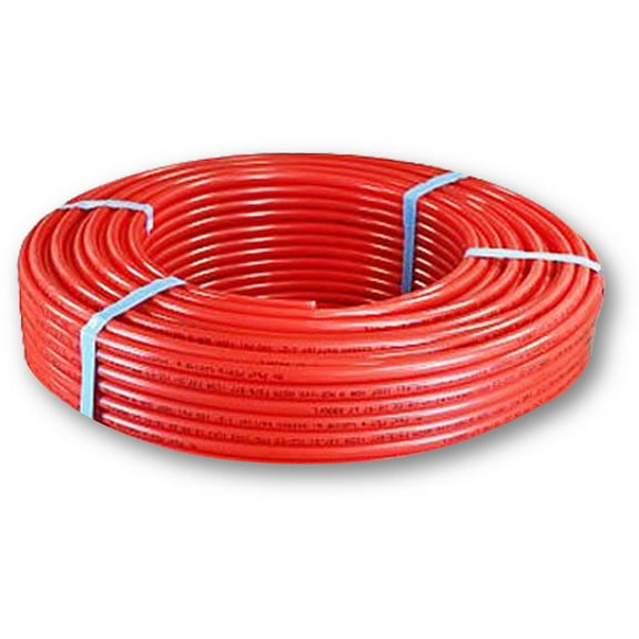 Supply Giant PFR-R12100 Pex Tubing, Oxygen Barrier Red, 1/2" x 100' (30.6m)