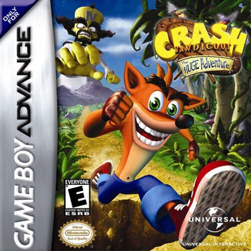 Crash Bandicoot The Huge Adventure Nintendo Gameboy Advance GBA (Refurbished) Crash Bandicoot The Huge Adventure Nintendo Gameboy Advance GBA (Refurbished)