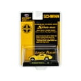 thumbnail image 3 of 1966 Chevrolet Corvette 427 #68 Yellow with Black Stripes and Graphics Ltd Ed to 4400 pcs 1/64 Diecast Model Car by M2 Machines, 3 of 3