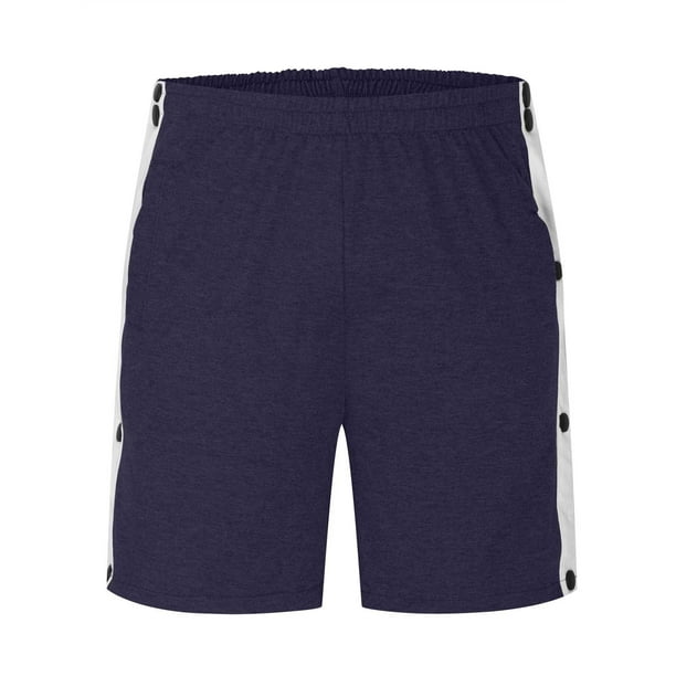 Eqwljwe Sport Short Pants Man Men Casual Patchwork Pocket Elastic Waist Side Buckle Straight Half Shorts Pants Sport Pants Shorts For Men Clearance Ot