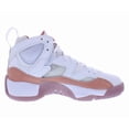 thumbnail image 2 of Nike Jumpman Two Trey Womens Shoes Size 8, Color: Red Stardust/Sky J Mauve/White, 2 of 5