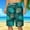 Green, variant on Men's Swim Trunks with Compression Liner 7 Inch Inseam Board Shorts Swimwear Quick Dry Hawaii Bathing Suit Father's Day Gifts For Dad ,4th of July Gifts for Men