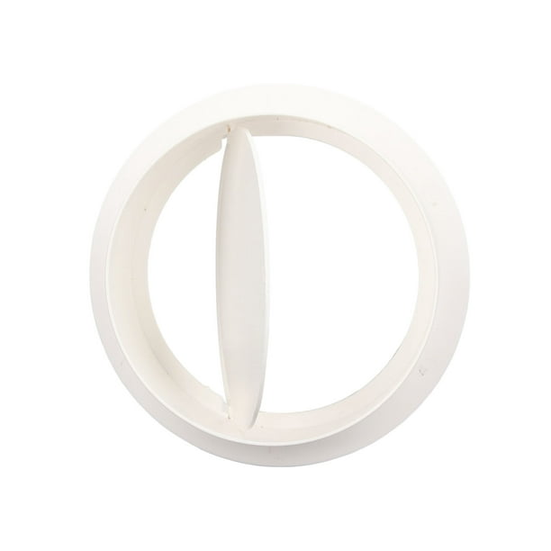 Backdraft Damper, 6in Airflow Blocker 1 Way For Exhaust Fan