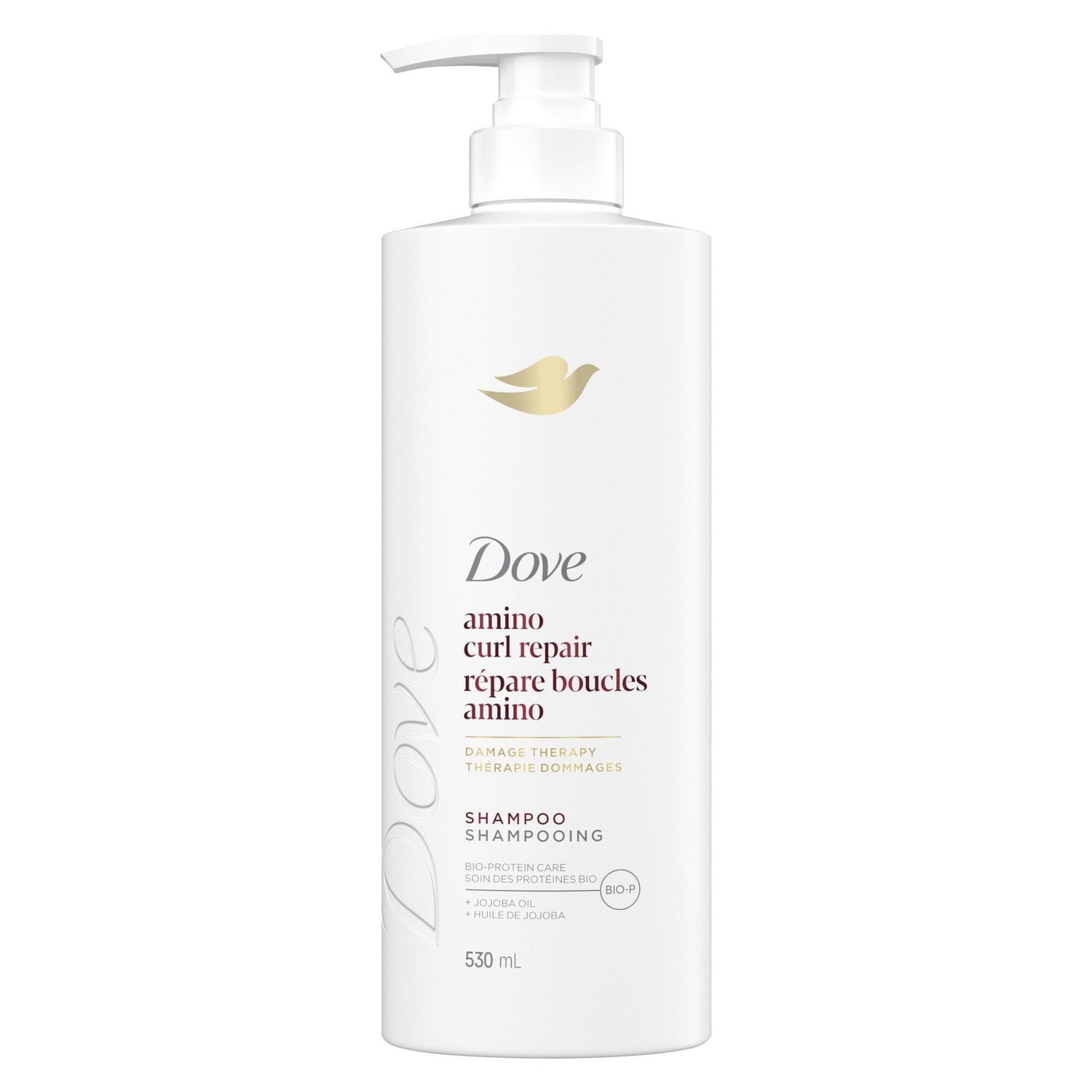 Dove Shampoo for Curly, Coily Hair Amino Curl with Bio-Protein Care Technology + Jojoba Oil