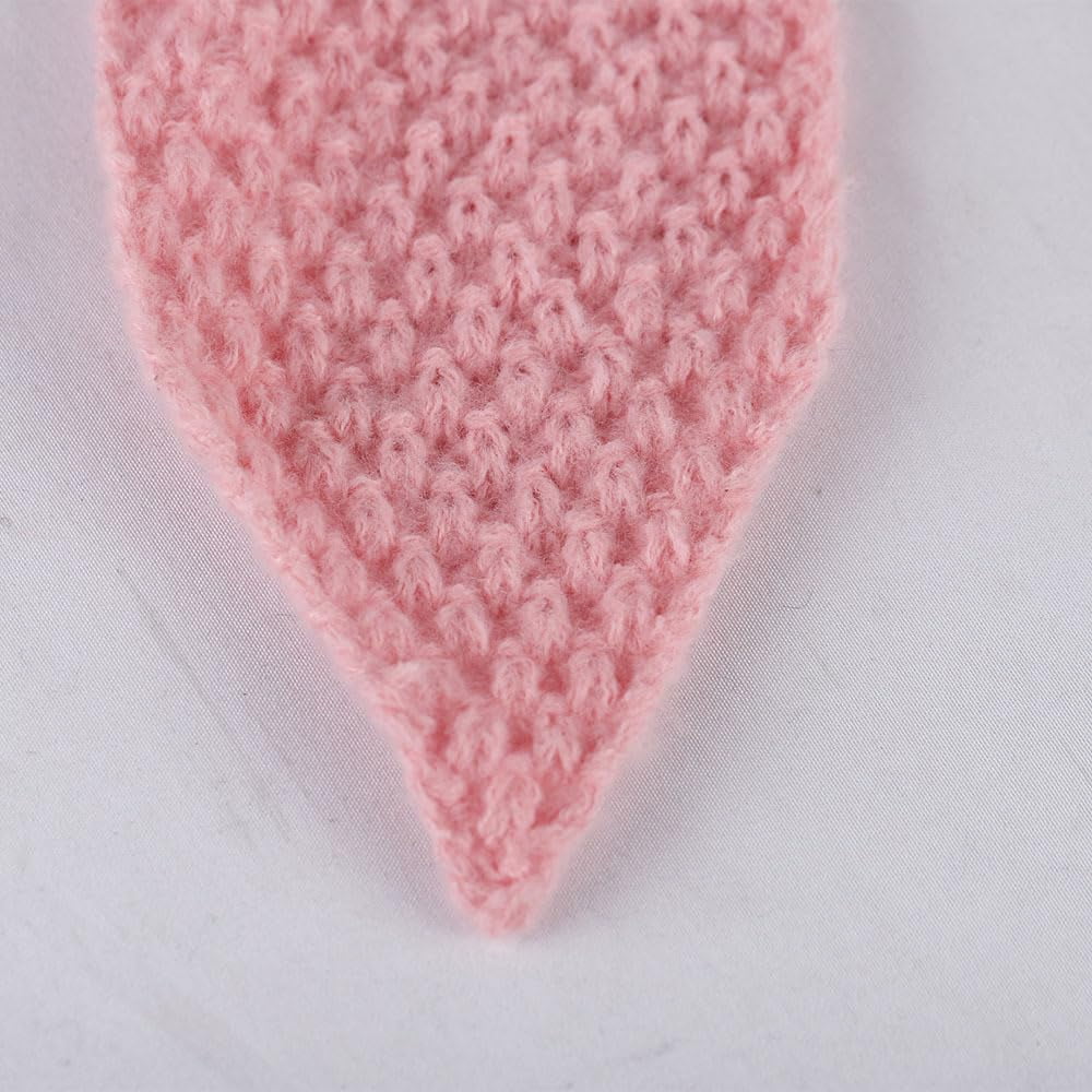 Bunny Beanie Hats for Women Cute Rabbit Beanie Crochet Hats Winter Cap Warm Skull Cap Outdoor Ski Slouchy
