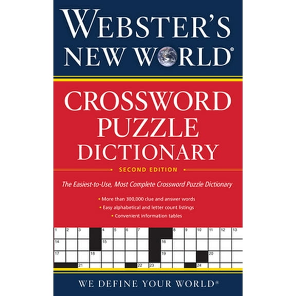 Pre-Owned Webster's New World(r) Crossword Puzzle Dictionary, 2nd Ed. (Paperback) 1328710319 9781328710314