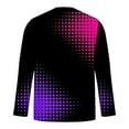 thumbnail image 6 of Atogsazn Men's Casual Tracksuit Slim Pullover Crewneck Long Sleeve T Shirt and Sweatpants Outfits Athletic Sports Sets E-Purple XXXXXL, 6 of 7