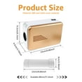 thumbnail image 3 of HLONK Portable Clothes Dryer 600W Efficient Clothes Dryer Folding Mini Dryer Machine Multifunctional Electric Clothes Dryer for Home Apartment Dormitory, 3 of 10