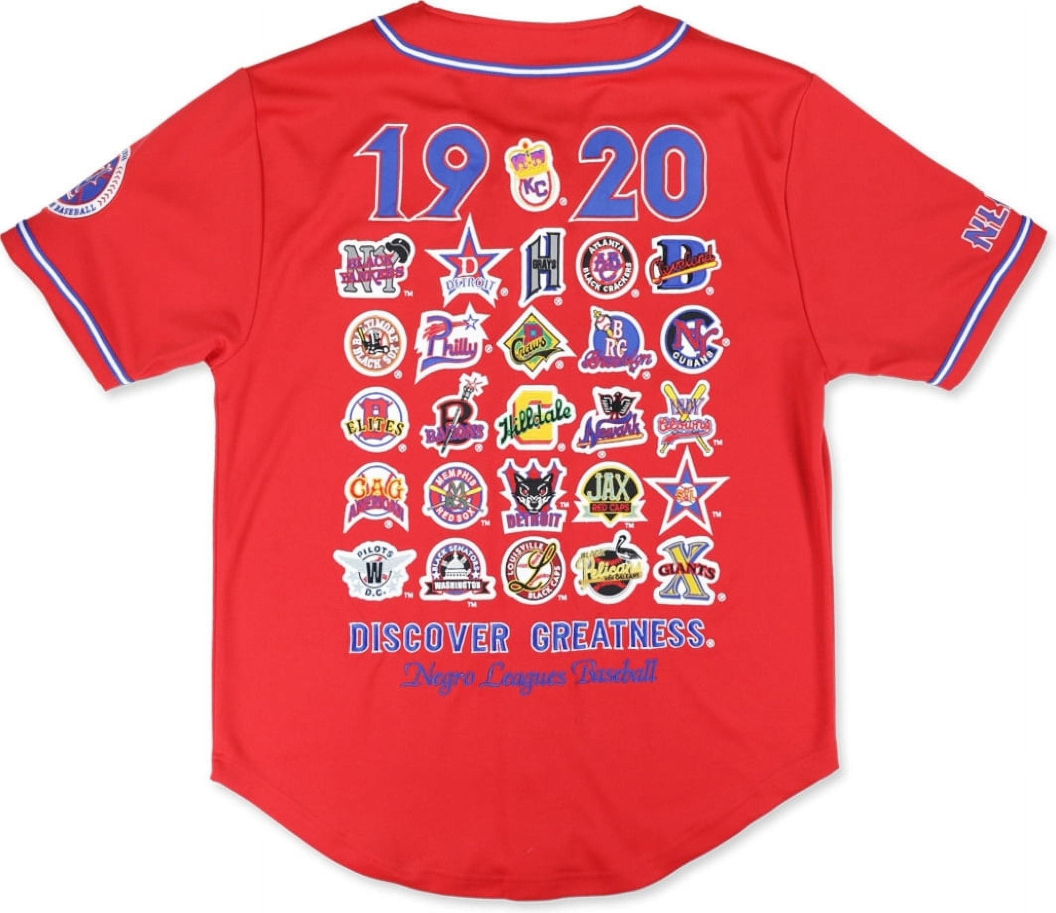 Big Boy Negro Leagues S8 Commemorative Mens Baseball Jersey