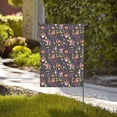 thumbnail image 4 of Easygdp Mushrooms Snails Butterflies Garden Flag Yard Flag Welcome Flag, Double-Sided, Weather Resistant for Outdoor Decor - 12.5"x18", 4 of 9