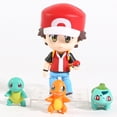thumbnail image 3 of Figura de Pokémon de Anime rojo, Bulbasaur, Squirtle, Charmander, juguete bonito, modelo de acción, muñeco monstruo de bolsillo, juguetes 425, 3 of 5