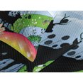 thumbnail image 4 of Ambesonne Nature Quilted Bedspread Set 3 Pcs, 2 Reindeer in Spring, Queen Size, Multicolor, 4 of 5