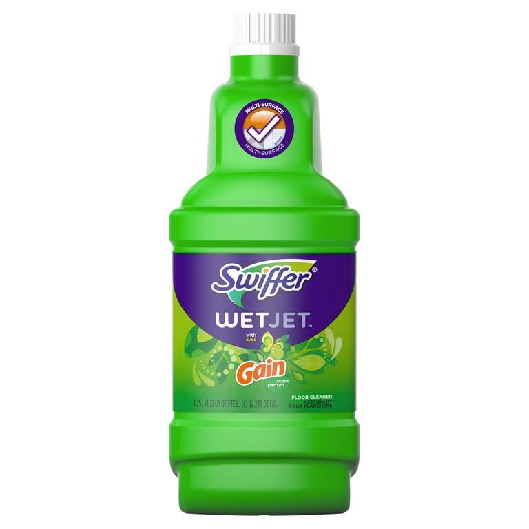 Swiffer WetJet Mop Cleaning Solution, Multi-Purpose & Hardwood