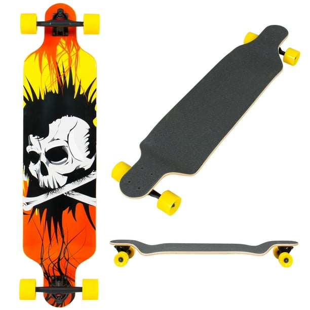 BCP 41" Pro Longboard Cruiser Cruising Skateboard Speed Board Maple