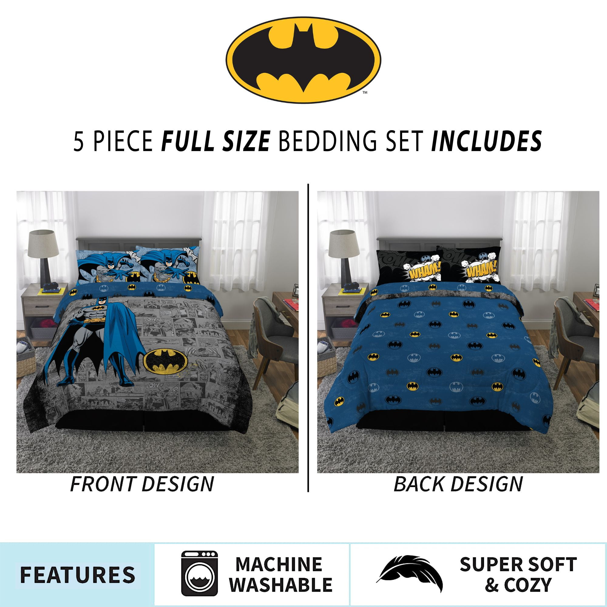 Batman sheets full hot sale