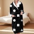 thumbnail image 2 of MEICHEN Bath Robes for Women Trendy Long Spring Fashion Long Sleeve Winter Bathrobe Women's Essentials Summer Loungewear, 2 of 5