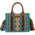 thumbnail image 3 of HAHDAXIA Wrangler Tote Bag Western Purses for Women Shoulder Boho Aztec Handbags, 3 of 6