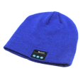 thumbnail image 1 of Gorro inalámbrico Bluetooth con auriculares V5.0, gorro de invierno cálido para esquiar, correr, patinar, regalos de cumpleaños de Navidad para hombre Azul Soledad Gorra inteligente Bluetooth, 1 of 10