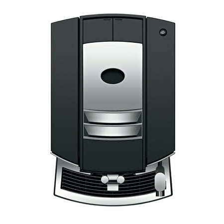 Jura - S8 Automatic Coffee Machine with One Touch Espresso and Cappuccino - Moonlight Silver