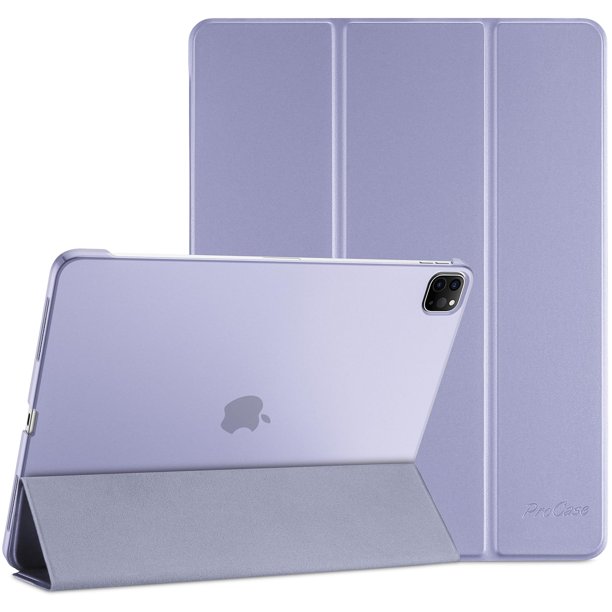 Smart Case ProCase para iPad Pro 12.9 de 2018, color morado claro