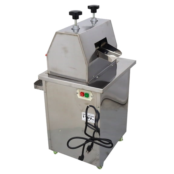 3 Roller Sugarcane Juicer Vertical Electrical Commercial Sugar Cane Press Juicer 110V 1.1KW