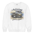 thumbnail image 5 of Life is a Journey Enjoy the Ride Sweatshirt 4x4 Offroad Rugged Vehicle Trailblazing Mudding Dirt Roads Crewneck, 5 of 7