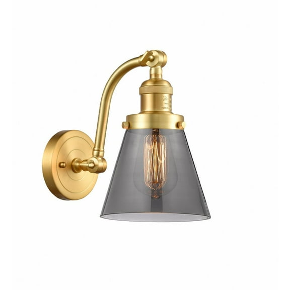 Innovations Lighting - Cone - 1 Light Wall Sconce In Industrial Style-11.5