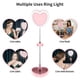 thumbnail image 5 of Anillo de Luz Led En Forma de Corazón con Soporte para Teléfono, Brillo Ajustable, Diseño Plegable y Portátil, Perfecto para Selfies, Maquillaje y Transmisión En Vivo, Alimentación Por Usb, 70 Cuenta, 5 of 7