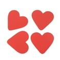 thumbnail image 3 of OHOIOLLA 4 Pares De Almohadillas Para Suelas De Zapatos Rojo Corazón Autoadhesivas Para Uso Diario Y Antideslizantes, 3 of 8