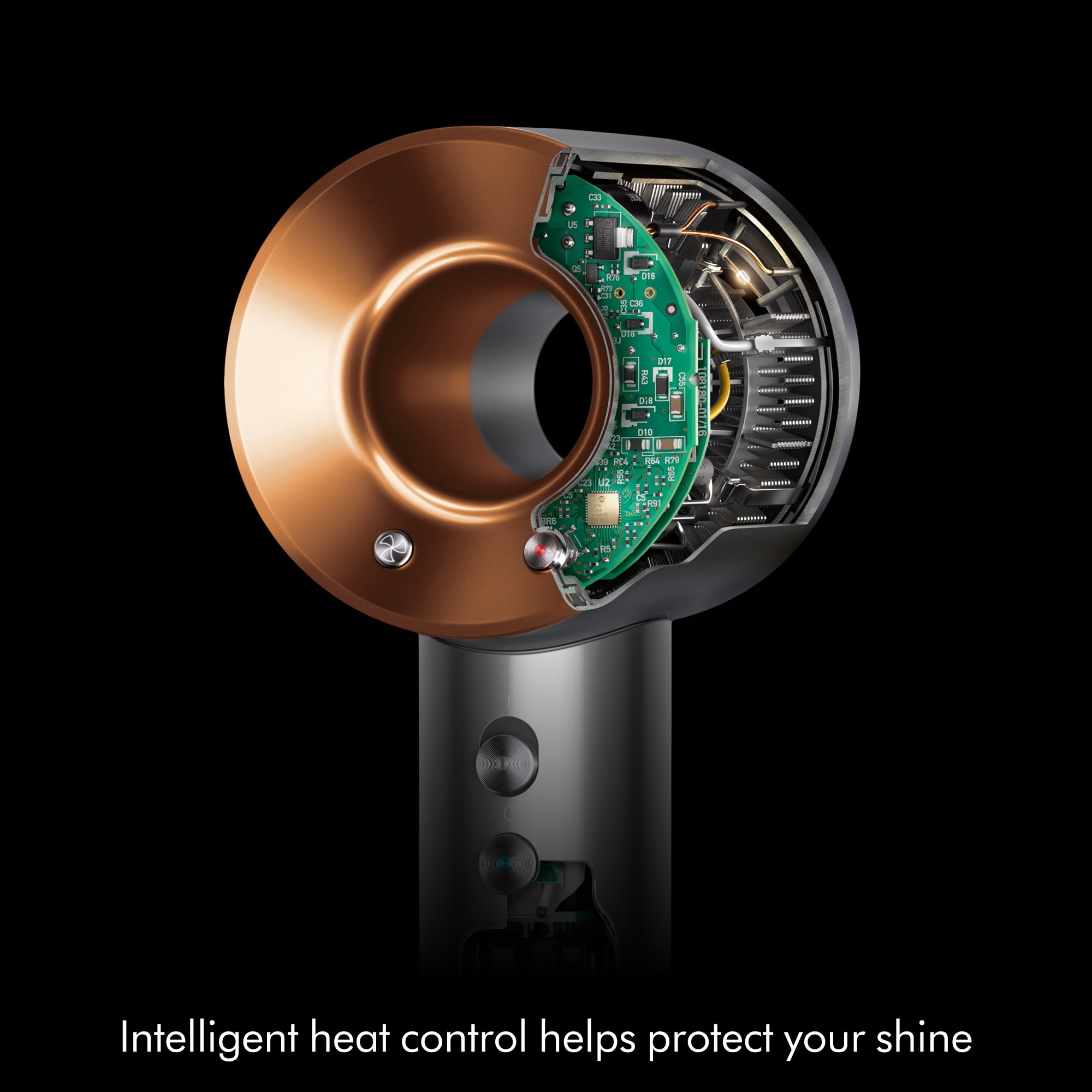 Premium Dyson Supersonic™ Origin Hair Dryer | Nickel/Copper