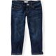 thumbnail image 1 of Aeropostale Jeans de ajuste regular de mezclilla con lavado oscuro para mujer, Azul, 0, 1 of 2