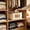 B, variant on Gallickan Foldable Storage Basket Small, Jute Label Cloth Bin for Wardrobe Shelf Nursery, 1pc