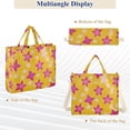 thumbnail image 6 of FORMRS Womens Corduroy Tote Bag Crossbody Shoulder Handbag with Pocket, Large Pink Stars, 6 of 7