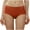 Orange, variant on Abomasnow Seamless Underwear for Womens Mid-Rise Lightly Modal Comfort Breathable Workout Panties Smoothing No Show Briefs