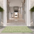 thumbnail image 4 of Safavieh Courtyard Nanda Botanical Indoor/Outdoor Area Rug, Olive/Natural, 5'3" x 7'7", 4 of 15