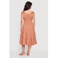thumbnail image 3 of Women's Smocked Tiered Midi Dress, 3 of 3