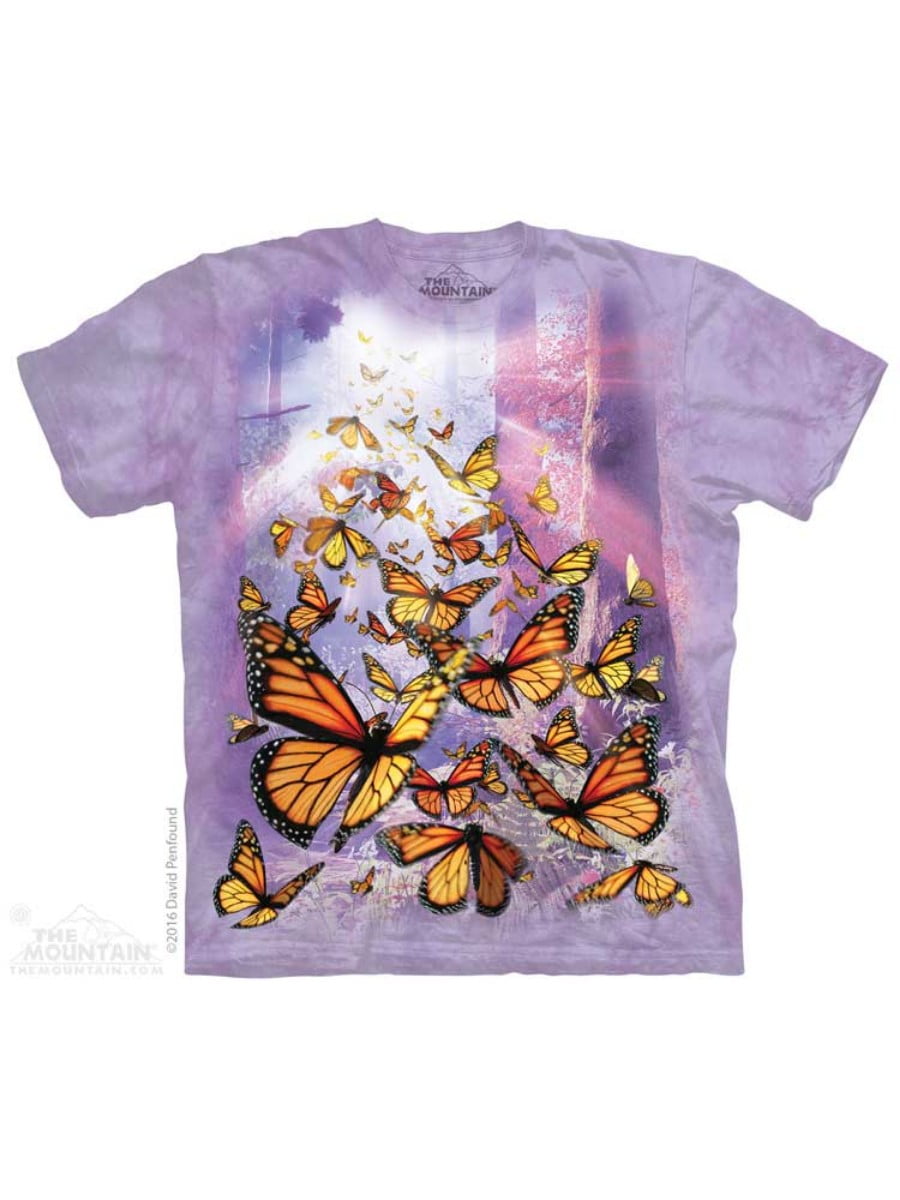 New The Mountain Rainbow Butterfly Dreamcatcher T Shirt