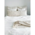 thumbnail image 7 of Cozy Cotton White Boucle Body Pillow Down Alternative / White, 7 of 7