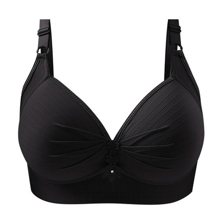 Women s Push Up Wireless High Support Sports Bras for Women Bra Comfort Support No Maximum Support Sports Bras for Women Underwire Bras Comfortable Wire Bralette Everyday Underwear