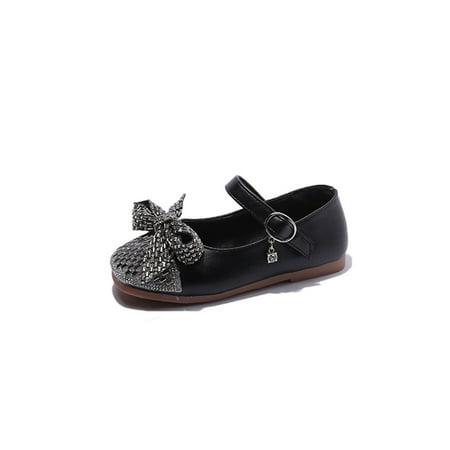

Vedolay Girls Dress Up Shoes Sparkly Shoes For Girls Princess Mary Jane School Dress Shoes In Performance Toddler Winter Sandals(Black 12)
