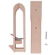 thumbnail image 1 of Pony de costura de cuero, varilla elástica ajustable antideformación, Pony de costura a mano, Pony de costura de cuero de madera de haya para bricolaje, 1 of 5