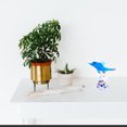 thumbnail image 3 of Adorno de arte de vidrio hecho a mano, estatuilla de decoración del hogar, colección de animales marinos, regalo para Navidad, cumpleaños, pisapapeles de vidrio, 3 of 5