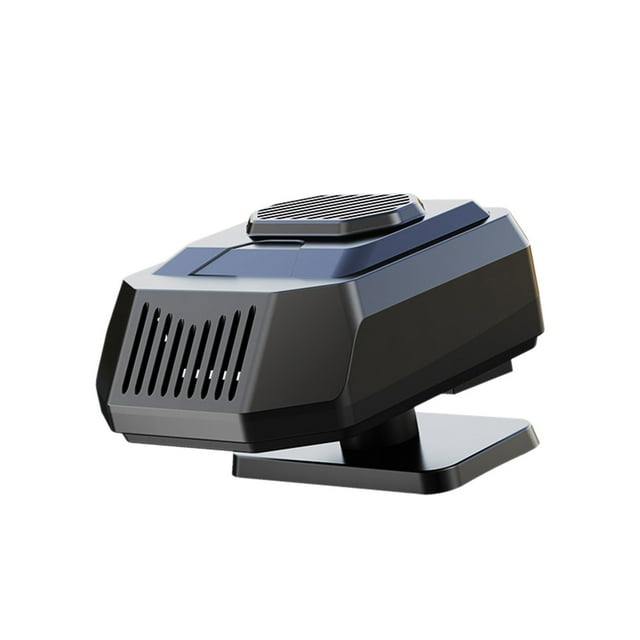 12V Car Heater Defroster Dual Gear Heating Portable Base Rotatable For Quick Warmth And Demisting