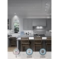 thumbnail image 6 of 8 Pack 4" LED Gimbal Recessed Light Dimmable, 9W Adjustable Eyeball Downlight, CRI90, Directional Eyeball Can Light, ETL Listed, 5000K Daylight, 6 of 9