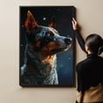 thumbnail image 6 of Australian Cattle Space Poster Wall Art Funny Dog - Australian Cattle Dog Canvas Wall Art For Bedroom Decor - Bedroom Decor Aesthetic - Gifts For Men, 6 of 6