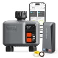 thumbnail image 1 of Smart WiFi Water Timer 2-Zone, Sprinkler Timer with Wi-Fi Hub, 2 Outlets Bluetooth Hose Timer with Rain Delay, Wireless Irrigatio, 1 of 8