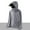 Dark Gray, variant on Men's Sun Shirts Upf 50+ Rash Guard Long Sleeve Sun Protection Hoodie with Hat &Face Mask Zip Cooling Going Out Jacket
