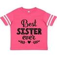 thumbnail image 3 of Inktastic Best Sister Ever Girls Toddler T-Shirt, 3 of 5