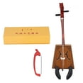 thumbnail image 2 of Chinese Instrument Model, Musical Instrument Model Classical Hand Made Miniature Ethnic Musical Instrument Model With Case Stand, 2 of 8